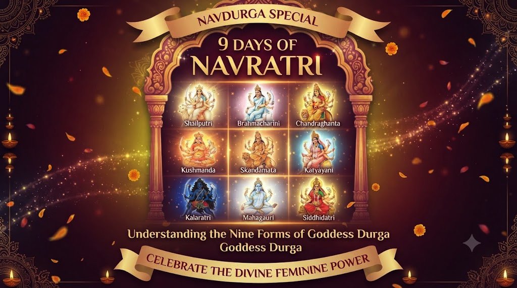 9 Days of Navratri Understanding the Nine Forms of Goddess Durga
